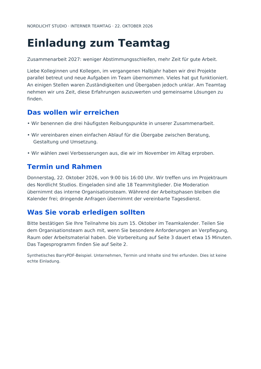 Ausgangsdatei: Seite 1 des synthetischen Teamtag-Beispiels